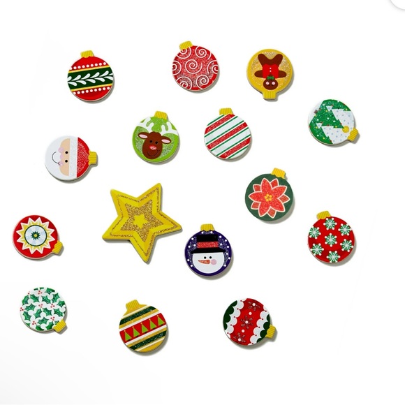 Melissa&Doug Countdown 2 Christmas Wooden Advent Calendar MagneticTree,25Magnets - Picture 5 of 9